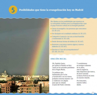 Fichas de trabajo para el Núcleo 5º: Posibilidades que tiene la evangelización hoy en Madrid