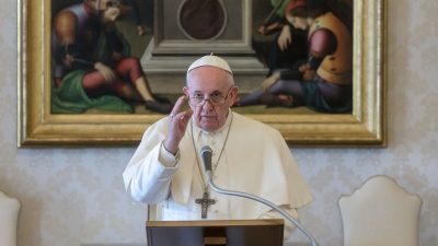 Bendición del Papa Francisco a los asistentes a la Vigilia de la Inmaculada